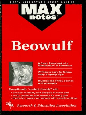 cover image of Beowulf (MAXNotes Literature Guides)